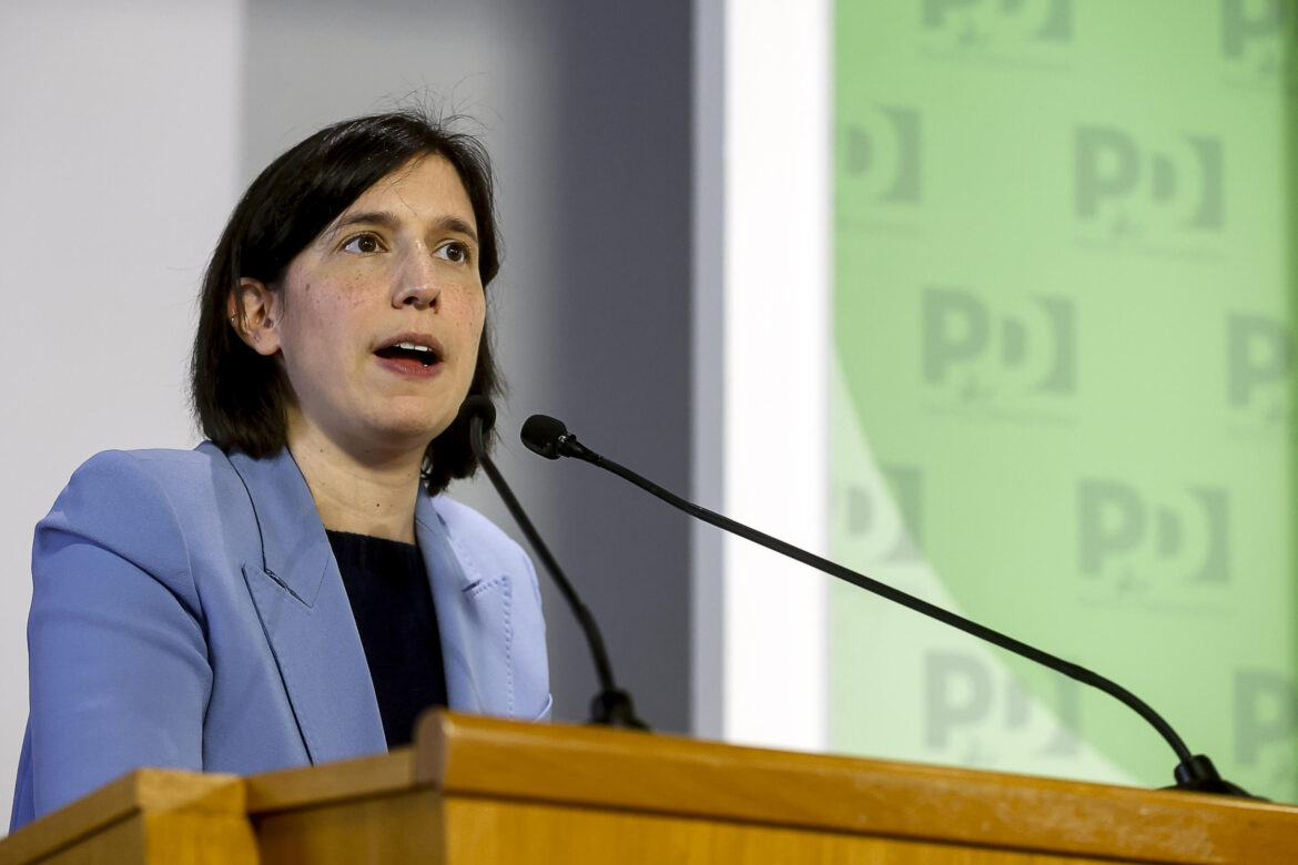 La segretaria del Partito Democratico Elly Schlein.
