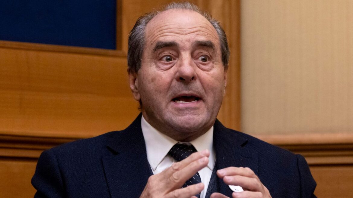 Antonio Di Pietro ph Ansa