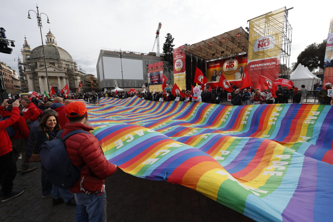 Campagna per il No. ANSA_Fabio Frustaci