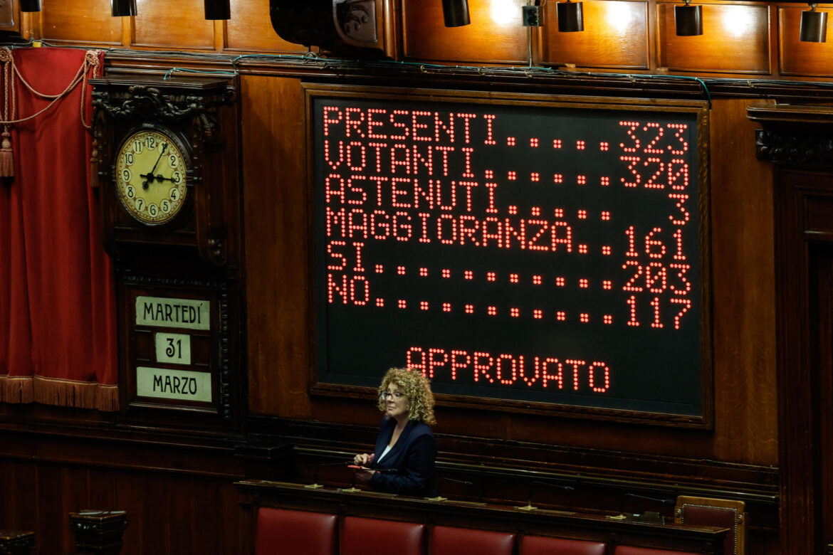 Decreto bollette, fiducia al governo. ANSA_Giuseppe Lami