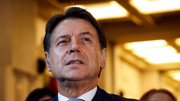 Giuseppe Conte ph Ansa