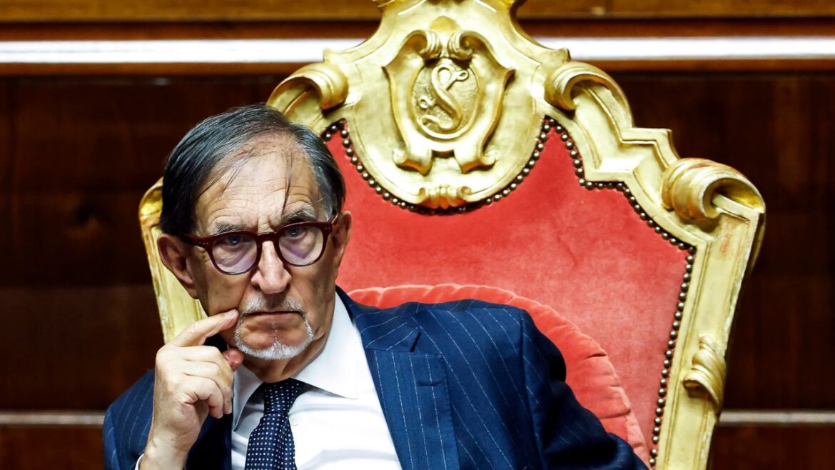 Ignazio La Russa ph Ansa