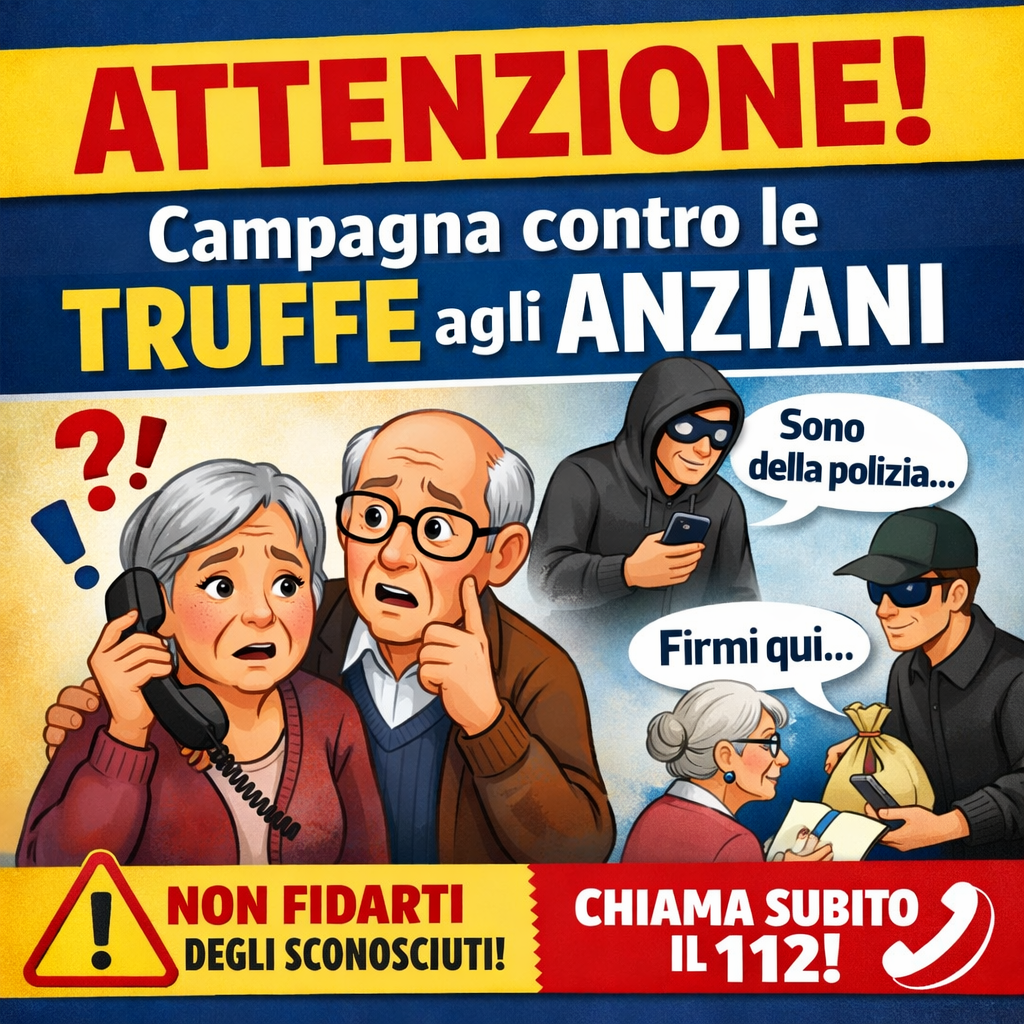 La Sintesi Banner Truffa Anziani