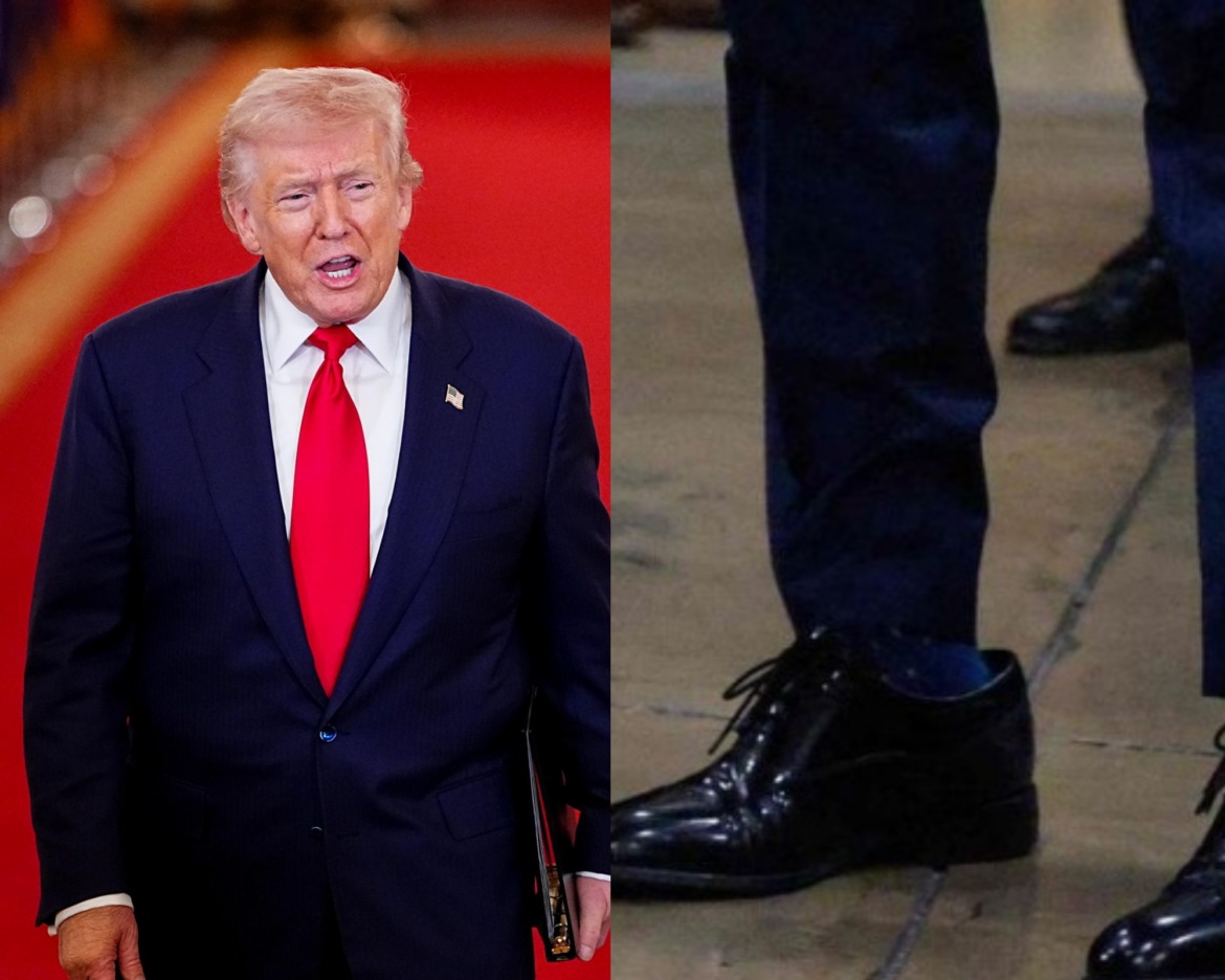 trump scarpe