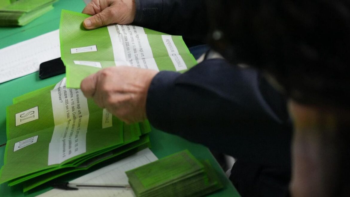 Referendum, Instant poll ph Ansa