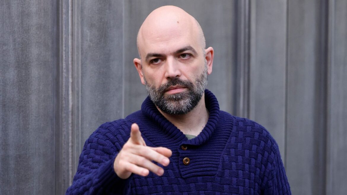 Roberto Saviano ph Ansa