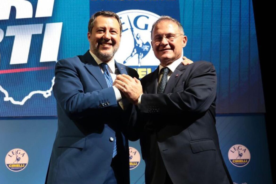 Salvini e Cirielli. ANSA_Cesare Abbate