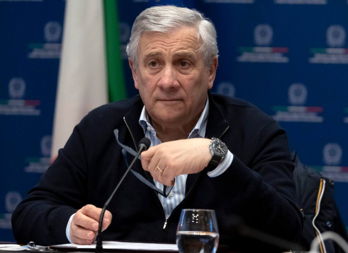 Antonio Tajani, segretario di Forza Italia ph Ansa