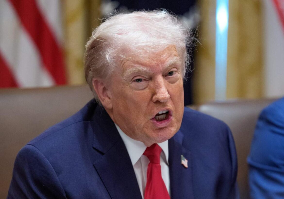 Donald Trump sulla guerra in Iran ph Ansa