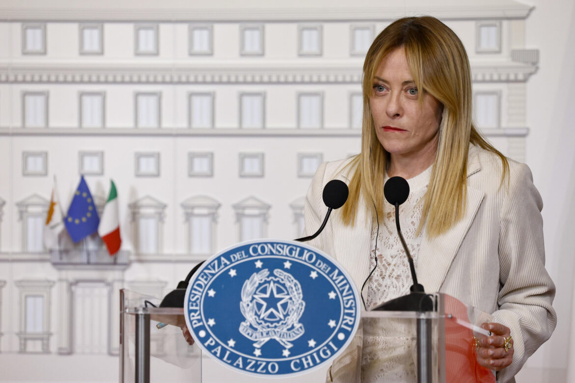 Presidente del Consiglio Giorgia Meloni