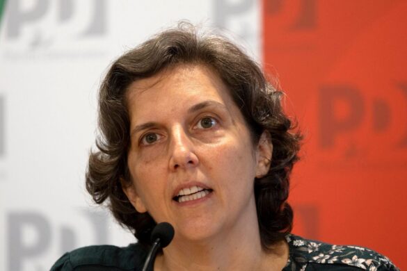 Annalisa Corrado (Pd) ph Ansa