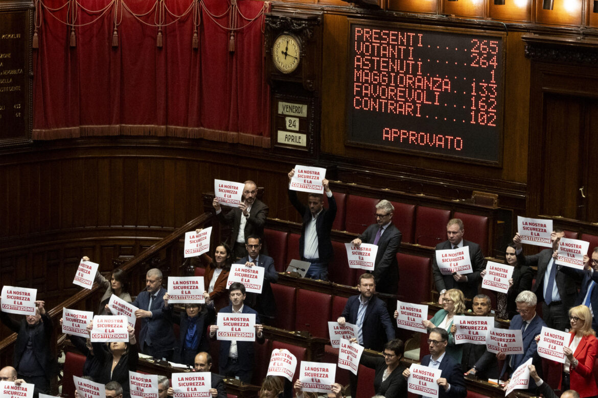 Approvato il decreto Sicurezza. ANSA_Roma_Massimo Percossi