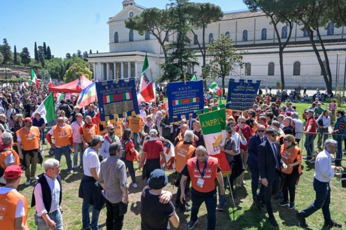 Corteo 25 aprile Roma ph X