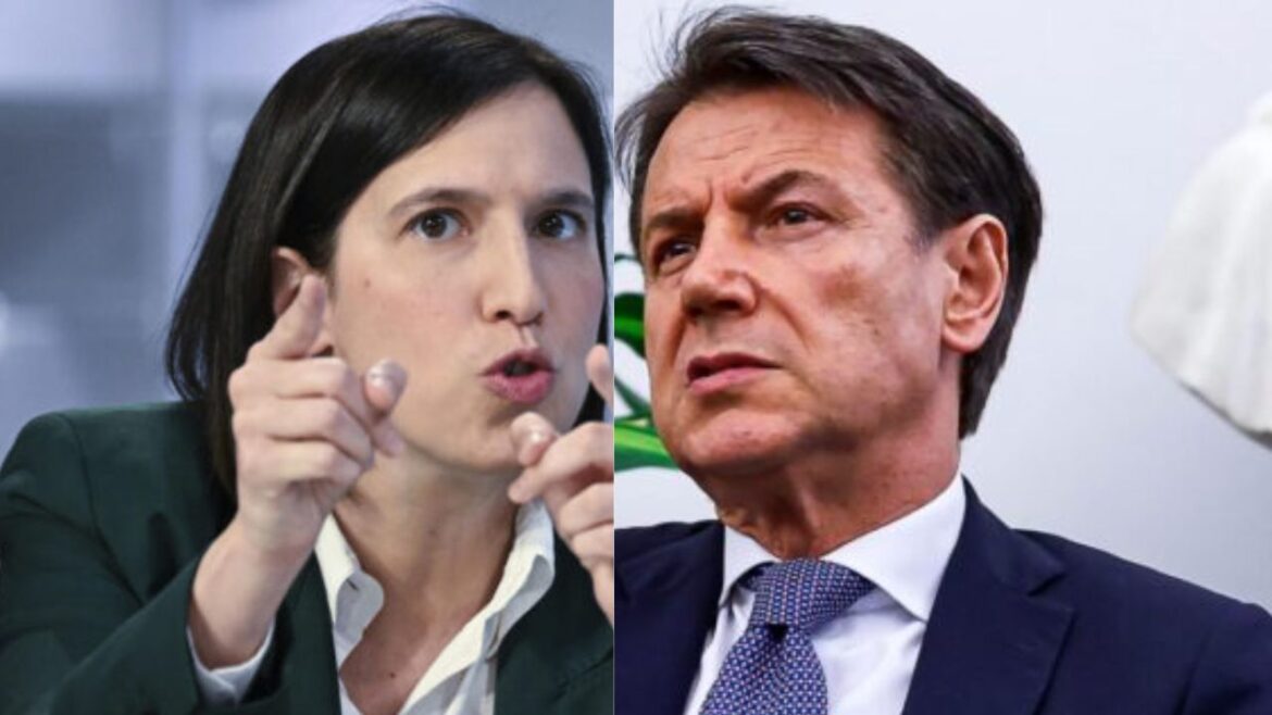 Elly Schlein e Giuseppe Conte
