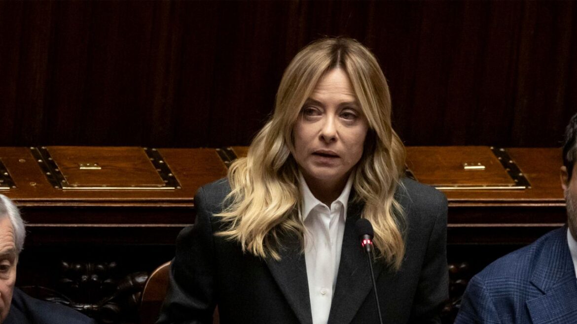 Giorgia Meloni ph Ansa