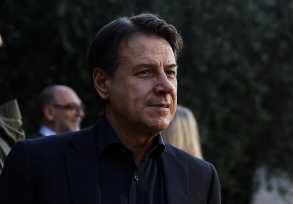 Giuseppe Conte. ANSA_Angelo Carconi