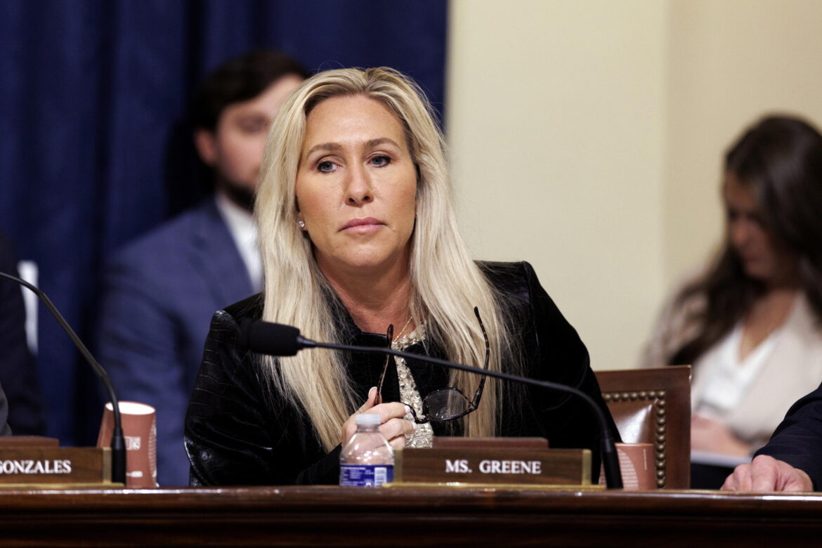 Marjorie Taylor Greene. EPA_Will Oliver