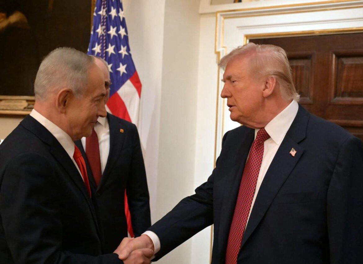 Netanyahu e Trump. ANSA_Foto concessa dal governo israeliano