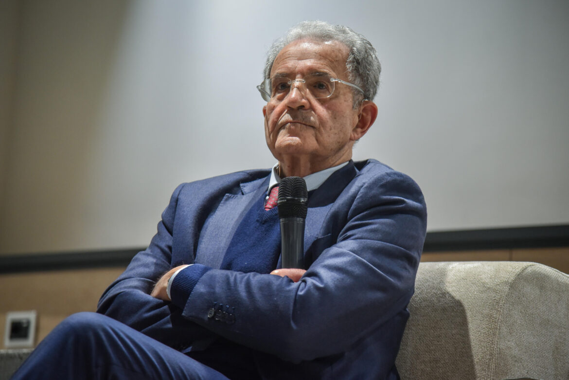 Romano Prodi. ANSA/Matteo Corner
