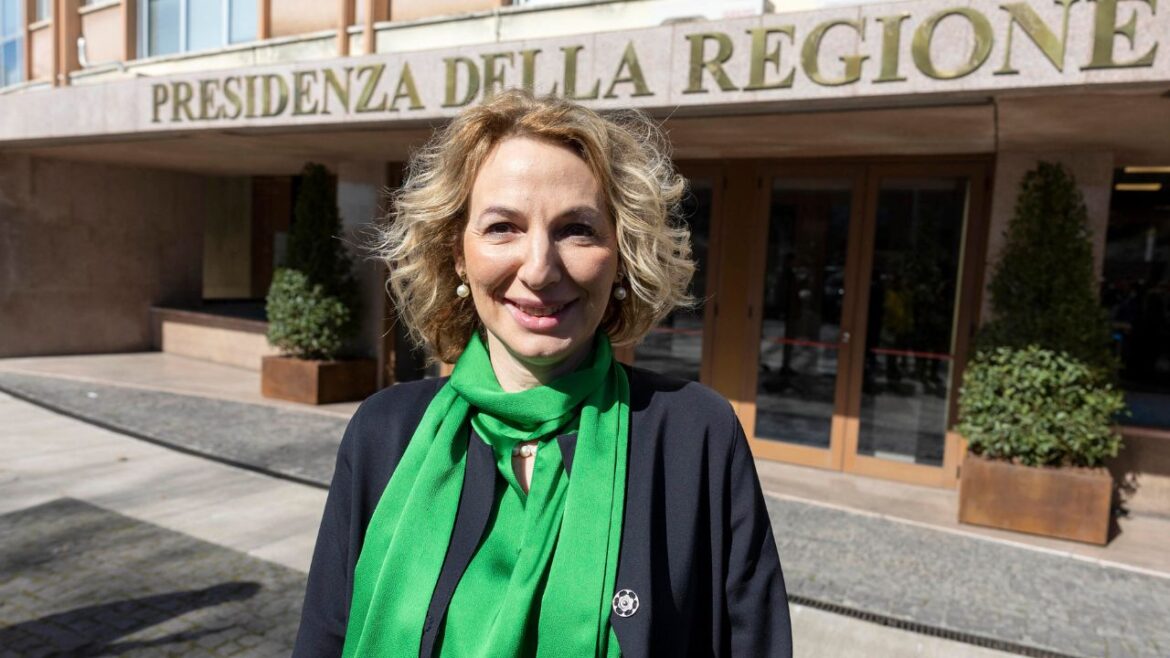 Simona Baldassarre (Lega) ph Ansa