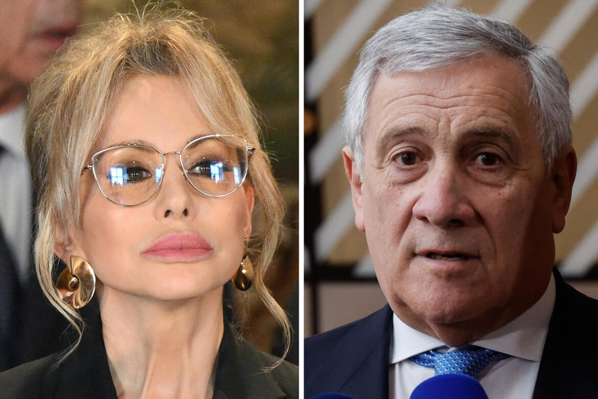 tajani e marina berlusconi