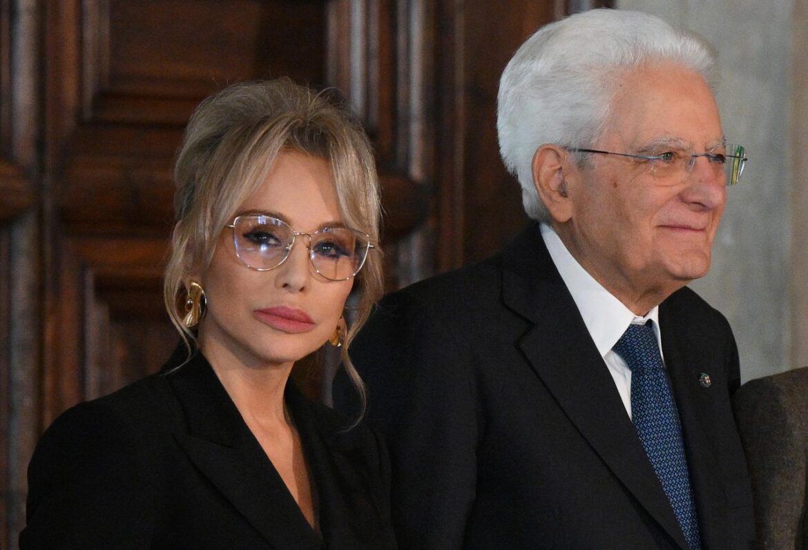 Marina Berlusconi e Sergio Mattarella