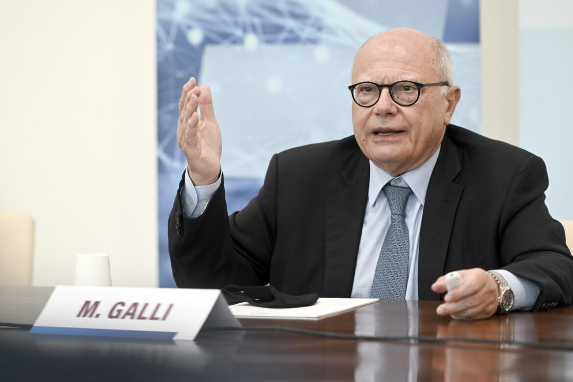 Massimo Galli. ANSA_Ciro Fusco