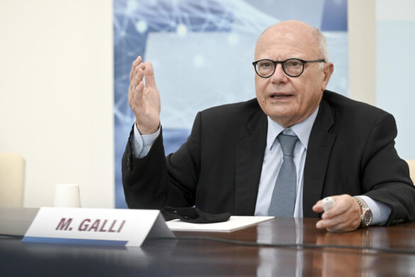 Massimo Galli. ANSA_Ciro Fusco