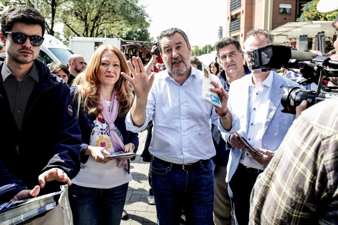 Matteo Salvini. ANSA_MOURAD BALTI TOUATI