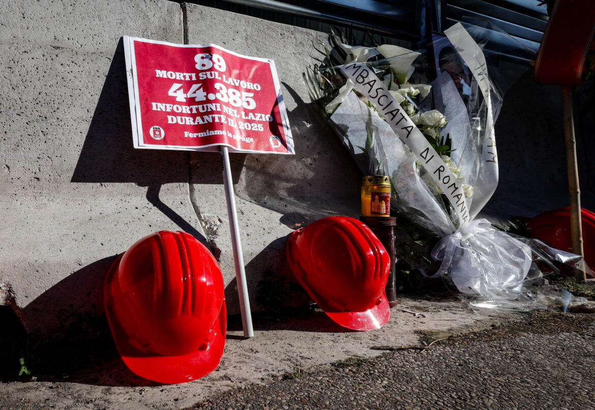 Morti sul lavoro. ANSA_Giuseppe Lami
