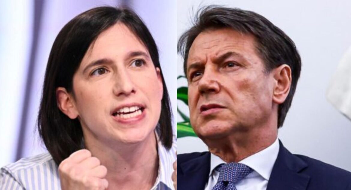 Elly Schlein e Giuseppe Conte