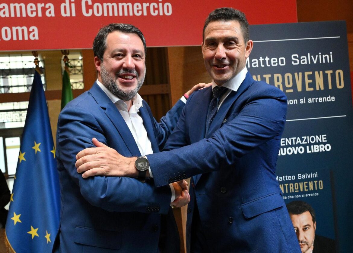 Matteo Salvini e Roberto Vannacci