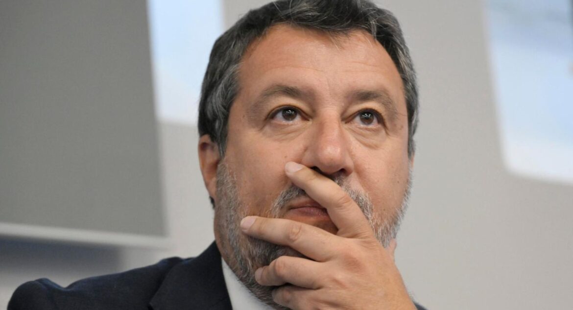 Matteo Salvini ph Ansa