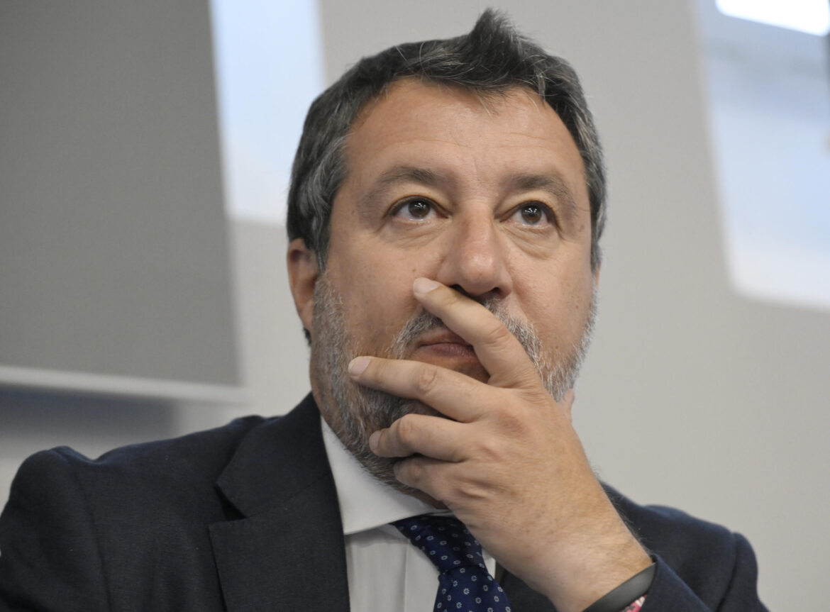 Matteo Salvini. ANSA_Daniel Dal Zennaro