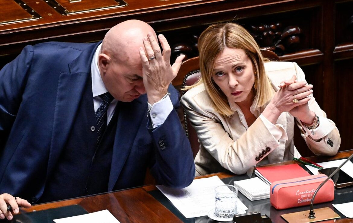 Meloni e Crosetto