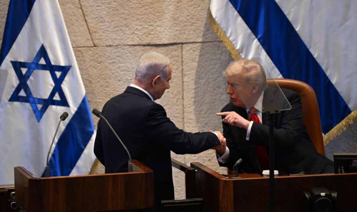 Netanyahu e Trump. ANSA_Ufficio stampa primo ministro israeliano