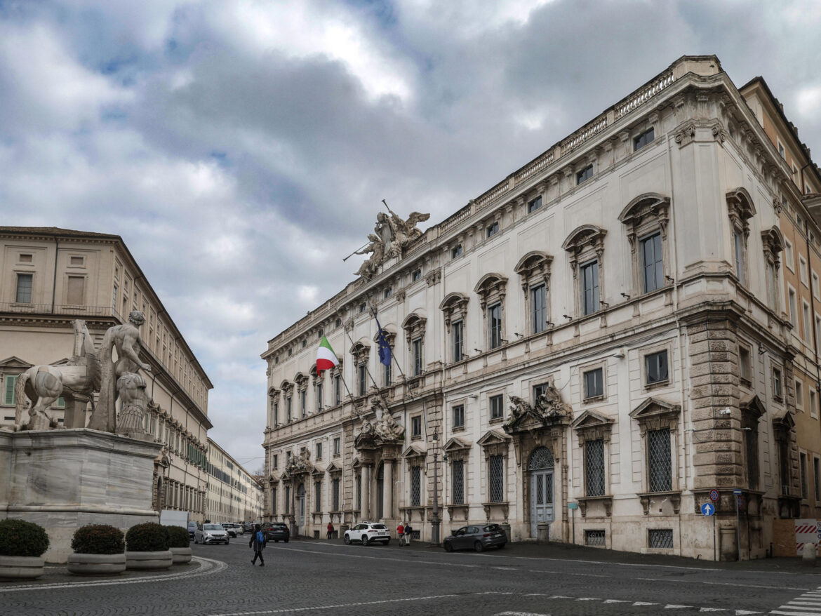 Palazzo della Consulta. ANSA_Giuseppe Lami