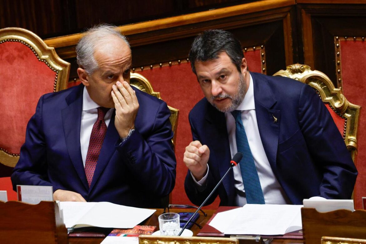 Piantedosi e Salvini