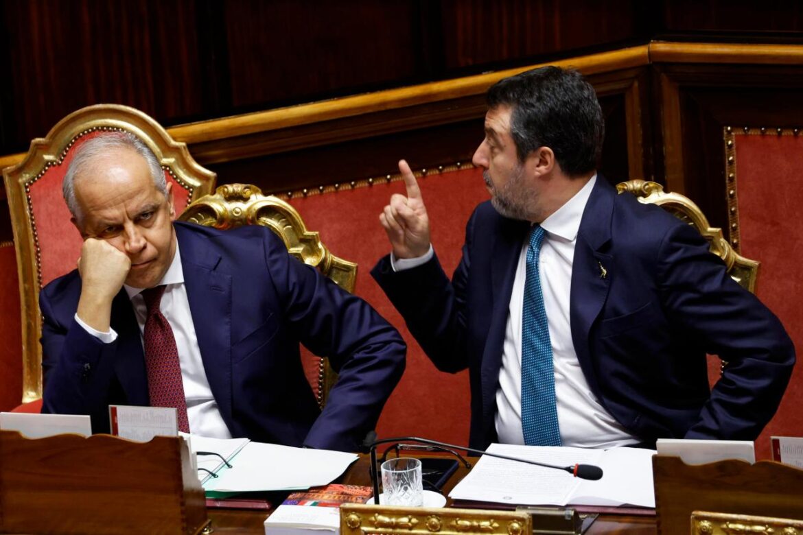Piantedosi e Salvini