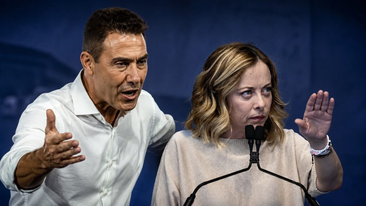 Giorgia Meloni e Roberto Vannacci.