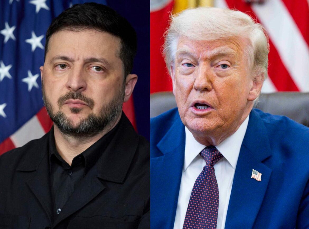 Zelensky e Trump