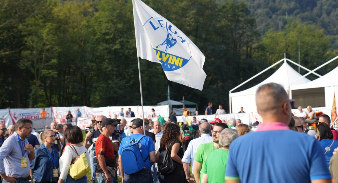 Autonomia differenziata, Pontida ph Ansa