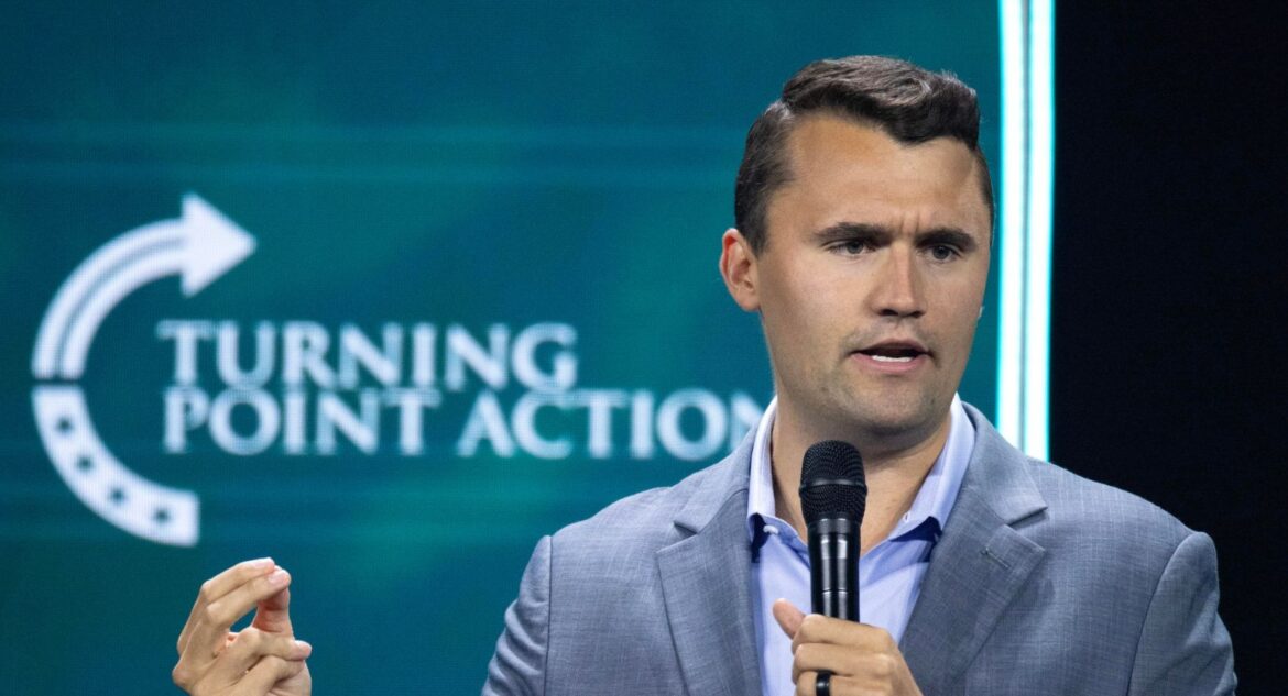 Charlie Kirk ph Ansa
