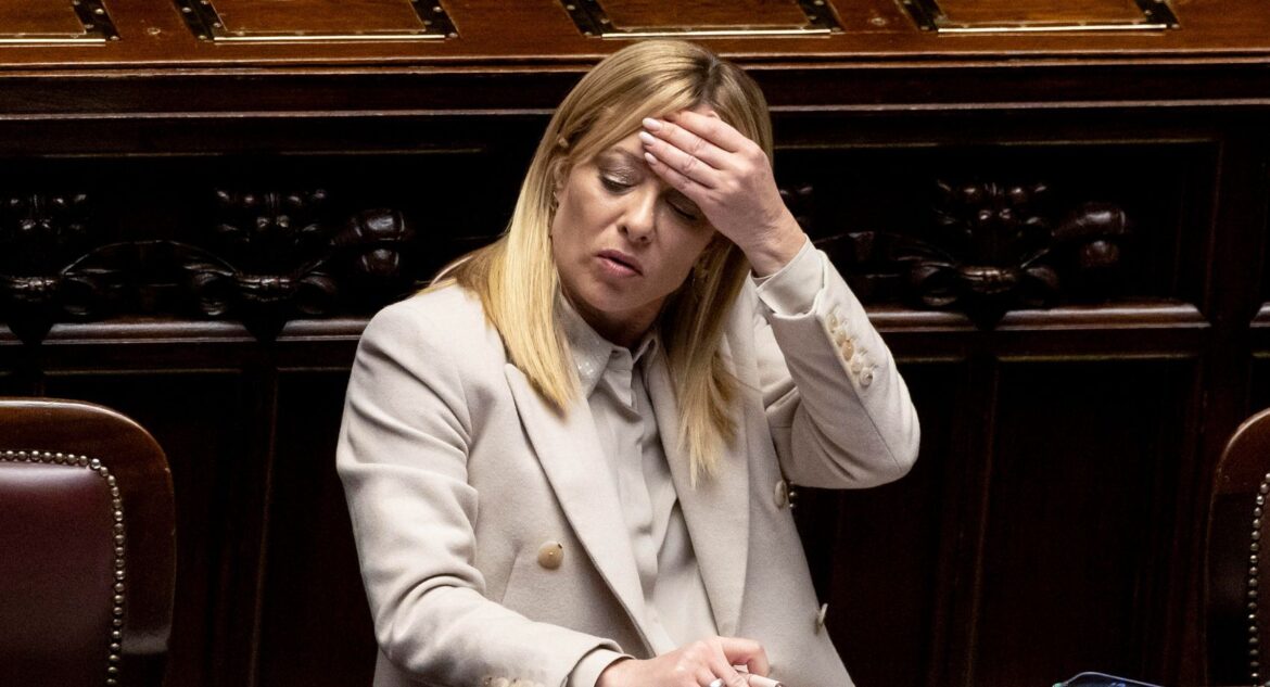 Giorgia Meloni ph Ansa