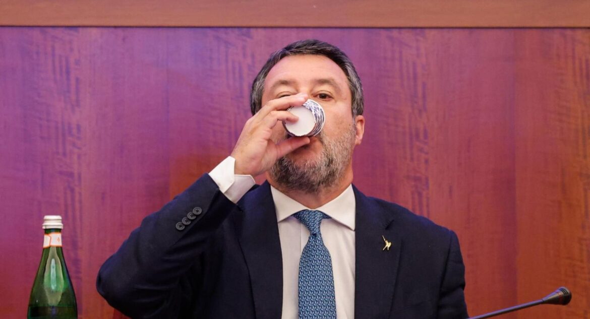 Matteo Salvini ph Ansa