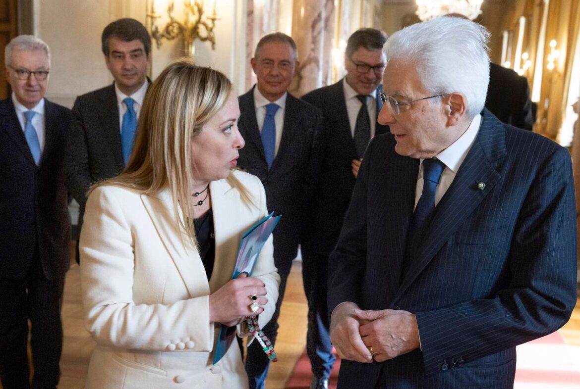 Meloni e Mattarella
