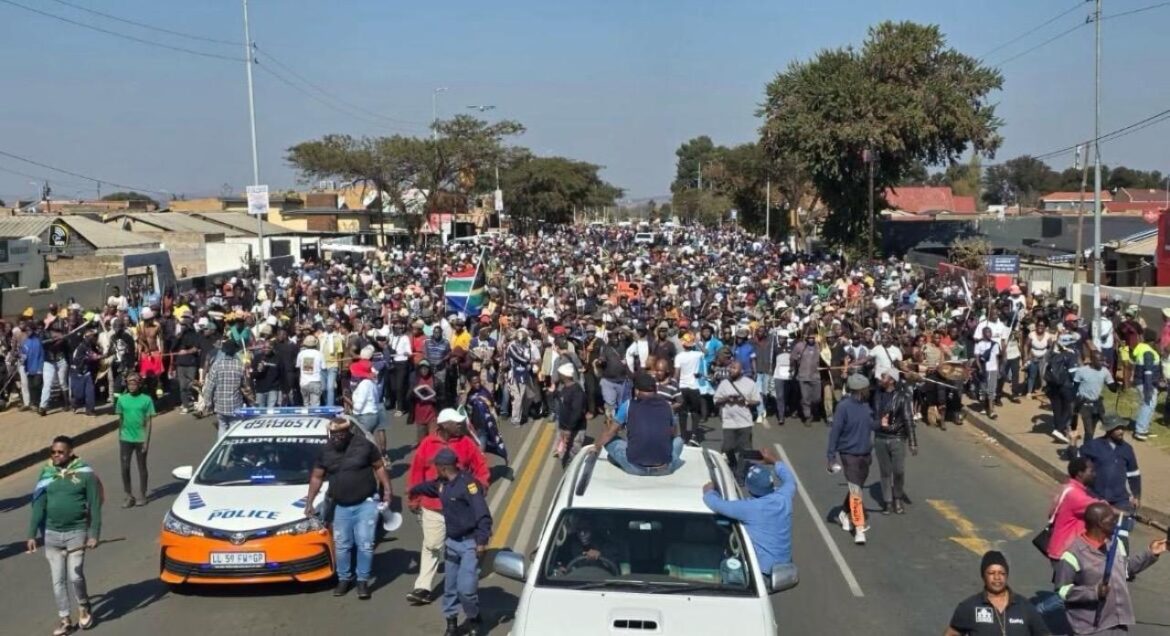 Proteste Sudafrica