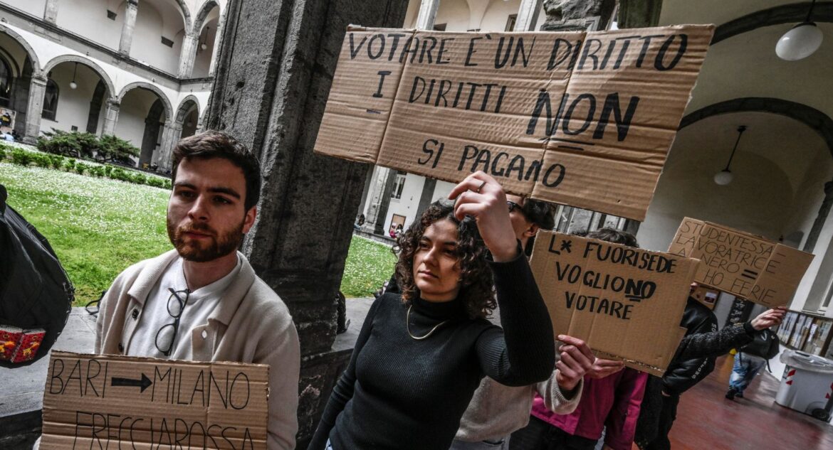 Proteste voto fuorisede ph Ansa