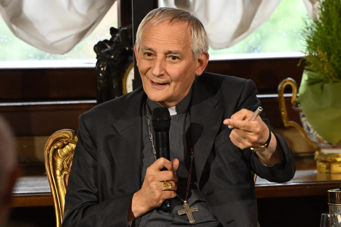 Il cardinale Matteo Maria Zuppi, presidente della Conferenza Episcopale Italiana (Cei). ANSA/MAURIZIO BRAMBATTI