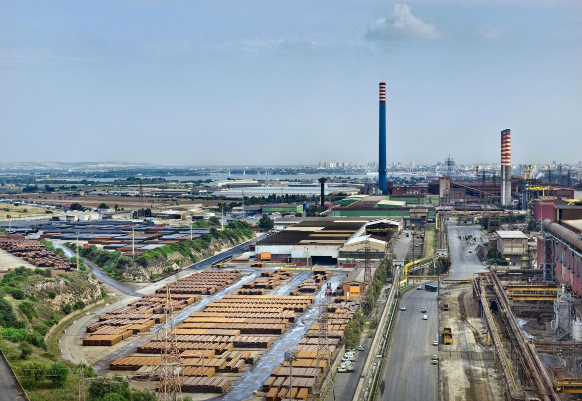 L'impianto dell'ex Ilva. ANSA/Ufficio Stampa Ilva